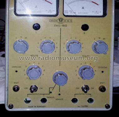 Transistor DC Power Supply 1852 / TR-9150; EMG, Orion-EMG, (ID = 2641610) Equipment