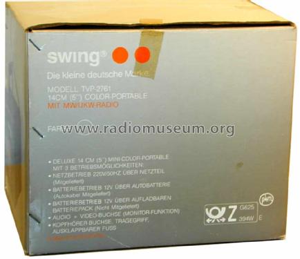 Swing TVP-2761; Emperor Electronics (ID = 1615392) TV-Radio