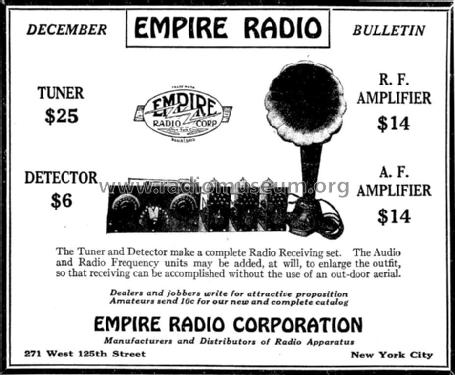 Audio Frequency Amplifier ; Empire Radio Corp.; (ID = 982983) Ampl/Mixer