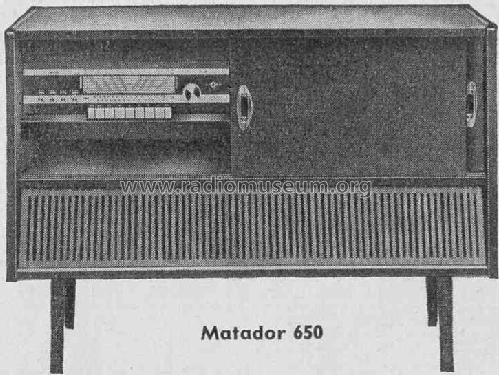 Matador 650; Emud, Ernst Mästling (ID = 340521) Radio