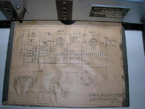 Record 110-GW; Emud, Ernst Mästling (ID = 358943) Radio