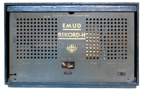 Rekord H; Emud, Ernst Mästling (ID = 2829712) Radio