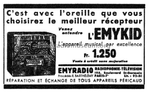 Emykid ; Emyradio, Réné Barth (ID = 2333729) Radio