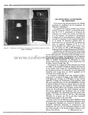 Téléviseur à mirroir ; Emyradio, Réné Barth (ID = 1835589) TV Radio