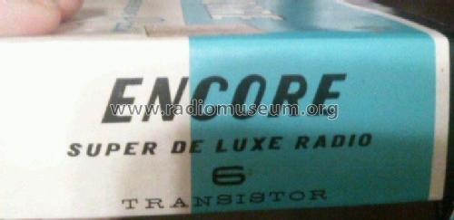 Six Transistor - Super De Luxe ; Encore brand (ID = 1845870) Radio