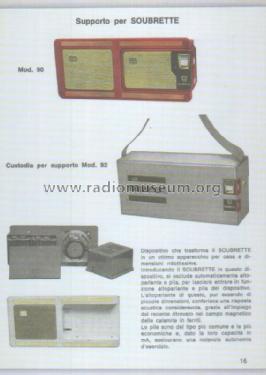 Soubrette T6/9; ERA E.R.A. Officine (ID = 2751554) Radio