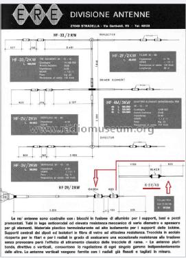 Antenna Verticale HF-3V/2 KW; ERE; Stradella PV (ID = 3044167) Antenna