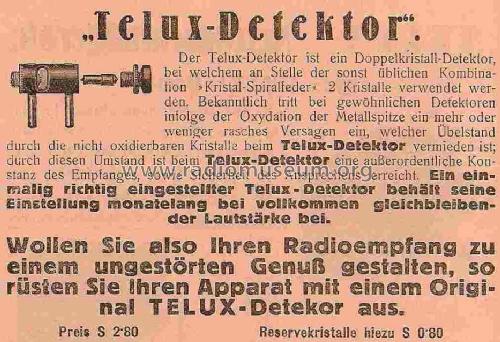 Telux Detektor Reparatur ; Erema, Elektroges. (ID = 821439) Radio part