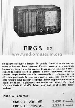 17; Erga; Namur (ID = 2510360) Radio