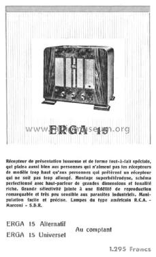 15A; Erga; Namur (ID = 1674559) Radio