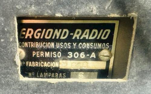 PL-50; Ergiond Radio, Luis (ID = 3126637) Radio