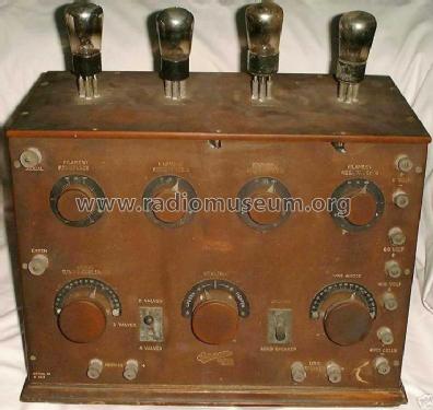 Four Valve Receiver ; Ericsson Telephones (ID = 430373) Radio