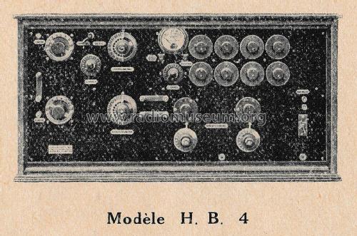 Récepteur radiotéléphonique H.B. 4; Ericsson, Colombes (ID = 2444173) Radio