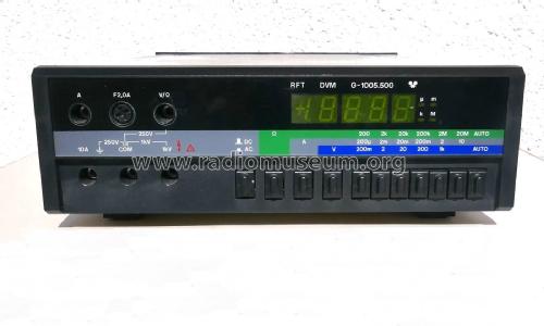 Digitalvoltmeter DVM G-1005.500; ERMIC GmbH Erfurt (ID = 2243261) Equipment