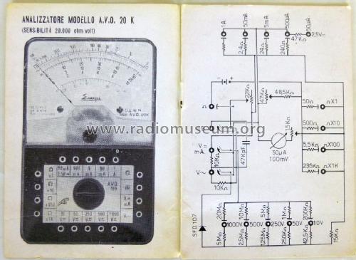 Analizzatore A.V.O. 20K; Errepi Electronic S. (ID = 1454679) Equipment