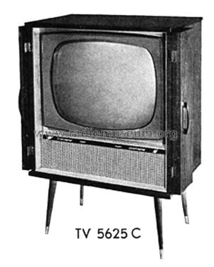 Consolette TV 5625C; Erres, Van der Heem (ID = 2226217) Television