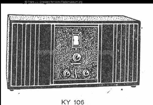 KY106; Erres, Van der Heem (ID = 60603) Radio