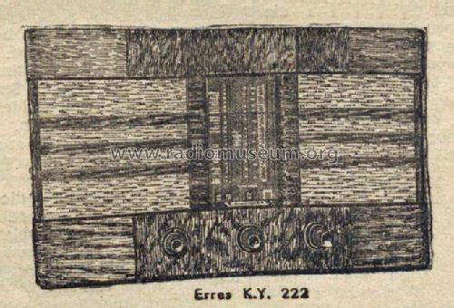 KY222; Erres, Van der Heem (ID = 1292795) Radio