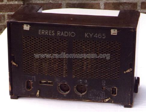 KY465; Erres, Van der Heem (ID = 205167) Radio