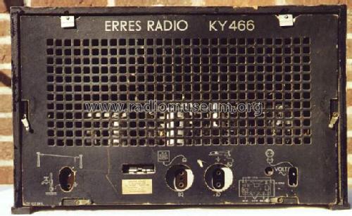 KY466; Erres, Van der Heem (ID = 199730) Radio