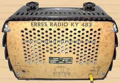 KY483; Erres, Van der Heem (ID = 158913) Radio