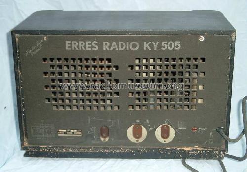 KY-505; Erres, Van der Heem (ID = 347042) Radio