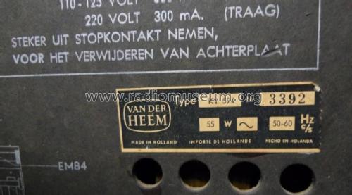 KY594; Erres, Van der Heem (ID = 3000692) Radio