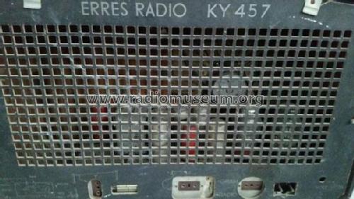 KY-457; Erres, Van der Heem (ID = 2324229) Radio