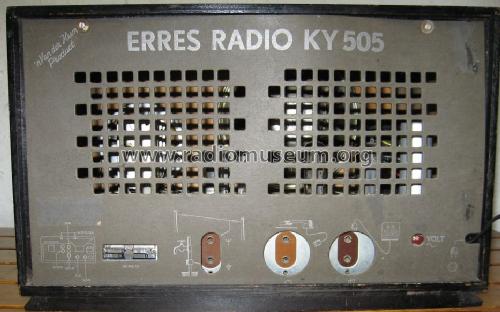 KY-505; Erres, Van der Heem (ID = 1004954) Radio