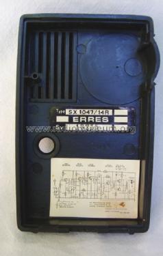 Radioportable SX-1047/14R; Erres, Van der Heem (ID = 1469246) Radio