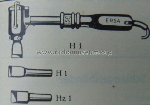 Elektrischer Lötkolben HZ1; Ersa GmbH, Ernst (ID = 2536337) Equipment