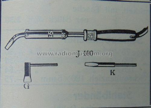 Elektrischer Lötkolben J100, G100, K100; Ersa GmbH, Ernst (ID = 2536327) Equipment