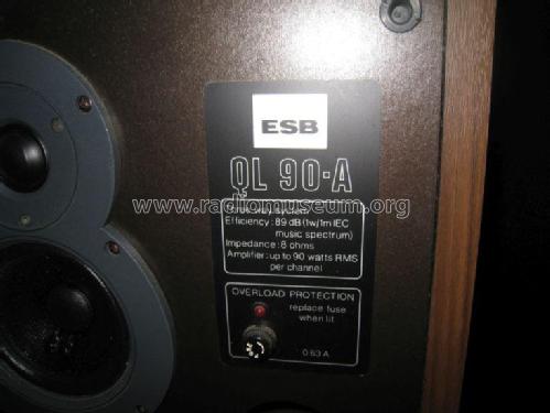 QL90-A; ESB, Electroacoustic (ID = 1801271) Speaker-P