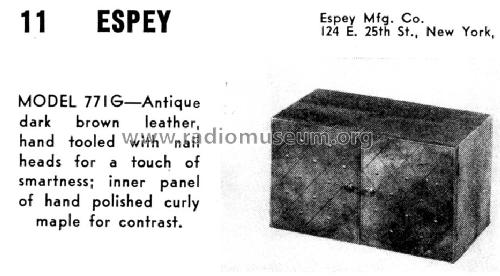 771G ; Espey Mfg. Co., Inc. (ID = 1049068) Radio