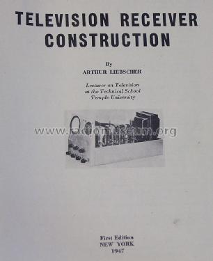 Television Receiver Kit 517K; Espey Mfg. Co., Inc. (ID = 1788647) Kit