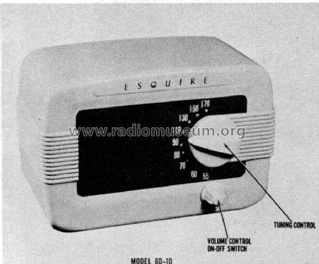 60-10 ; Esquire Radio Corp.; (ID = 627929) Radio