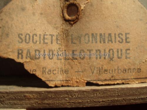 Inconnu - Unknown 1 ; SLR S.L.R., Société (ID = 1221495) Radio