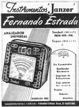 Analizador Universal Standard ; Estrada, Janzer; (ID = 1835305) Equipment