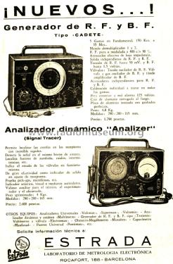 Analizer - Analizador Dinámico ; Estrada, Janzer; (ID = 2777754) Ausrüstung