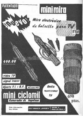 Mira electronica Mini Ciclomil; Estrada, Janzer; (ID = 2072243) Equipment