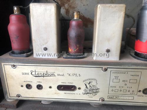 K175S; Eterphon; Torino (ID = 3080508) Radio