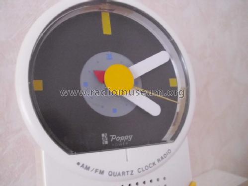 Poppy Tower - AM/FM Quartz Clock Radio ; ETG Euras Technische (ID = 1695578) Radio