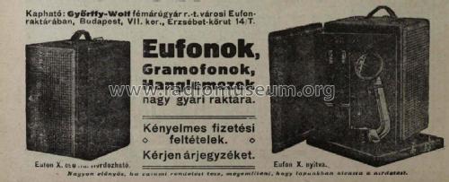 Eufon X.; Eufon Részvénytársas (ID = 2807768) TalkingM