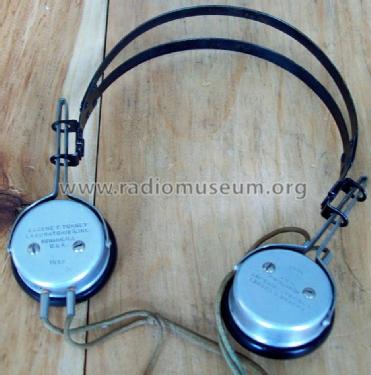 Turney Head Phones ; Turney, Eugene T., (ID = 1235403) Speaker-P