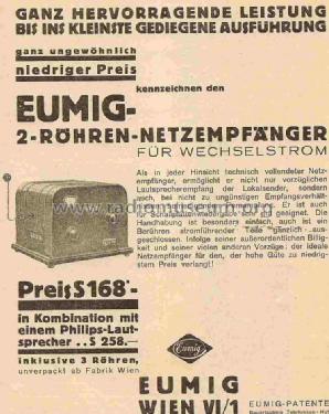 3275; Eumig, Elektrizitäts (ID = 833345) Radio