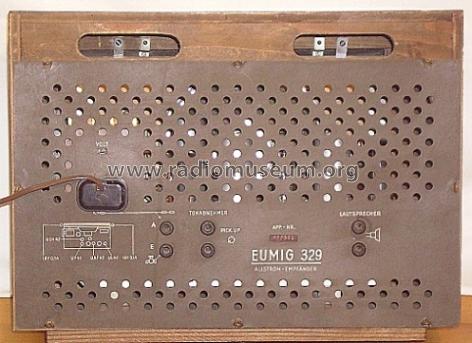 329U; Eumig, Elektrizitäts (ID = 281028) Radio