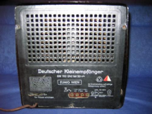 Deutscher Kleinempfänger DKE; Eumig, Elektrizitäts (ID = 657509) Radio