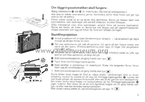 Super 8 and Single 8 Sound Film Projector MARK S 706; Eumig, Elektrizitäts (ID = 2700217) Ton-Bild
