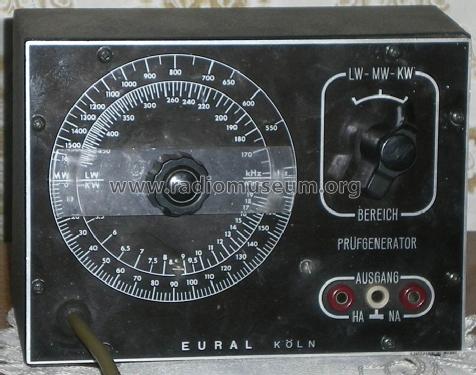 Prüfgenerator ; Euratele, Radio- (ID = 831064) teaching