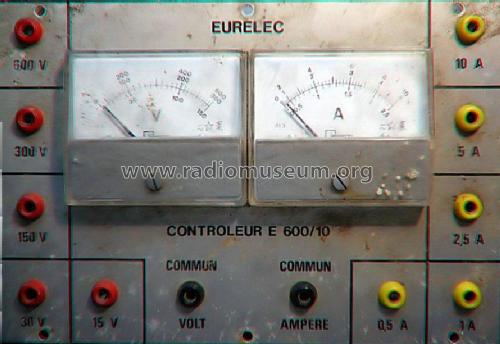 Volt-Ampèremètre Controleur E600/10; Eurelec - Institut (ID = 1833381) Equipment